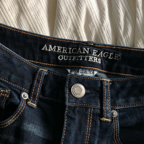 American Eagle dark wash skinny jeans - Picture 3 of 4